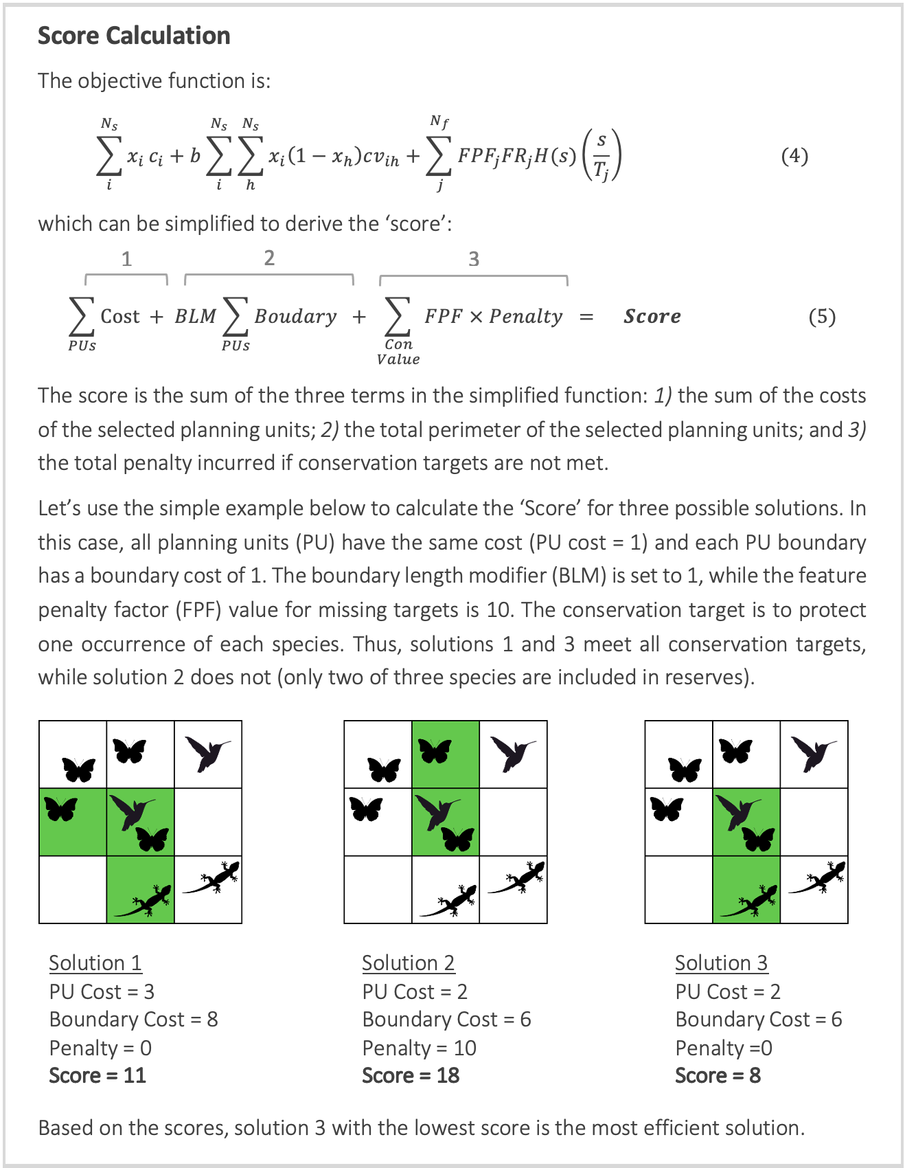 Score Calculation